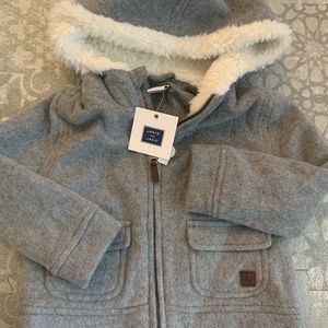 Janie and Jack shearling lined jacket
